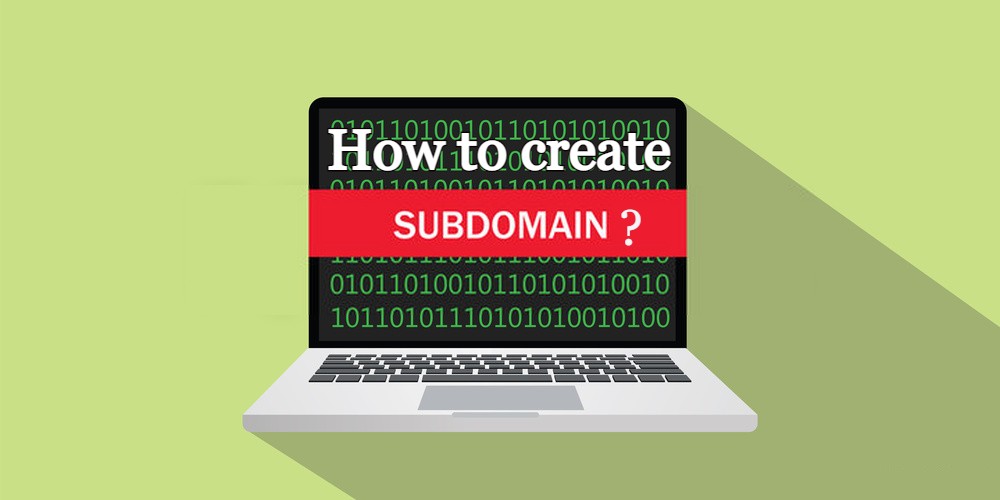 How to create a Sub domain?